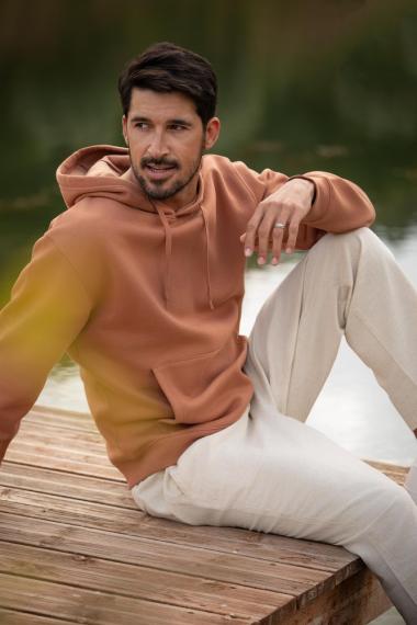 Худи унисекс Phoenix, темно-желтое, размер XS